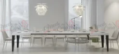 Tavolo soggiorno moderno allungabile 160 x 90 FLM 160