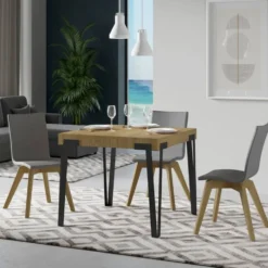 Tavolo 90x90 allungabile da cucina R 90