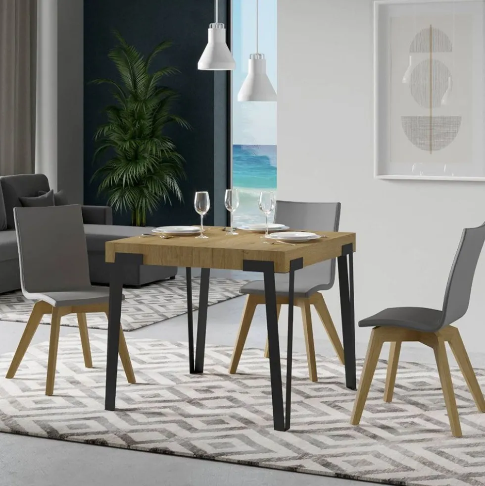 Tavolo 90x90 allungabile da cucina R 90
