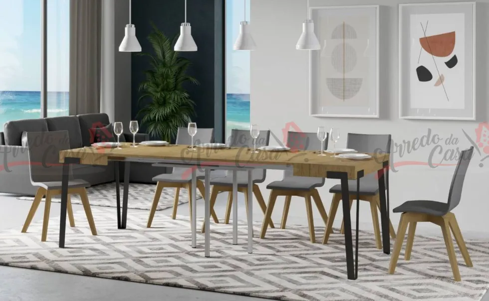 Tavolo 90x90 allungabile da cucina R 90