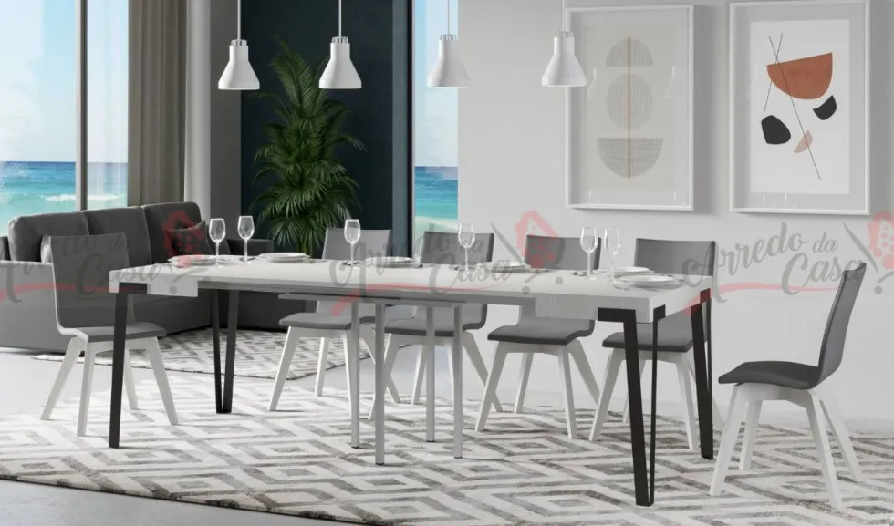 Tavolo 90x90 allungabile da cucina R 90