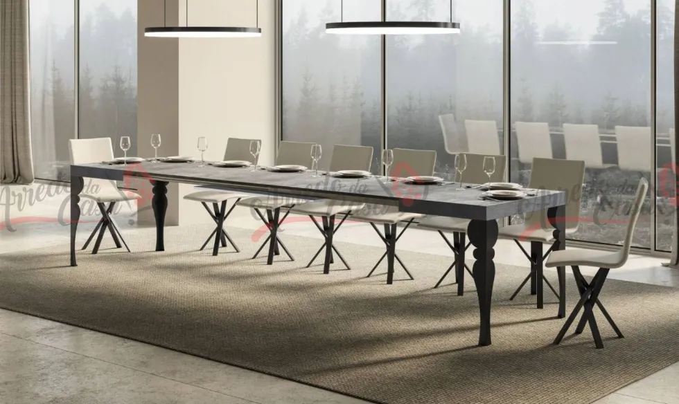Tavolo 130x90 allungabile moderno PXN 130