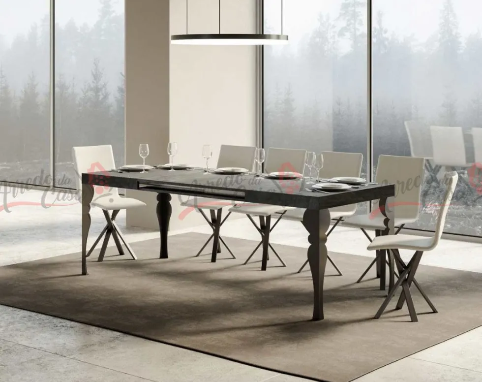 Tavolo 130x90 allungabile moderno PXN 130