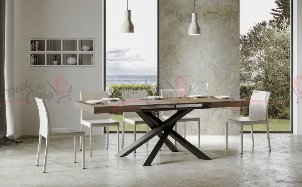 Tavolo 130x90 allungabile moderno VLN 130