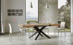 Tavolo 130x90 allungabile moderno VLN 130