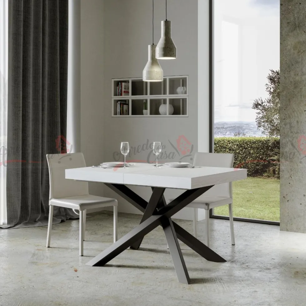 Tavolo 130x90 allungabile moderno VLN 130