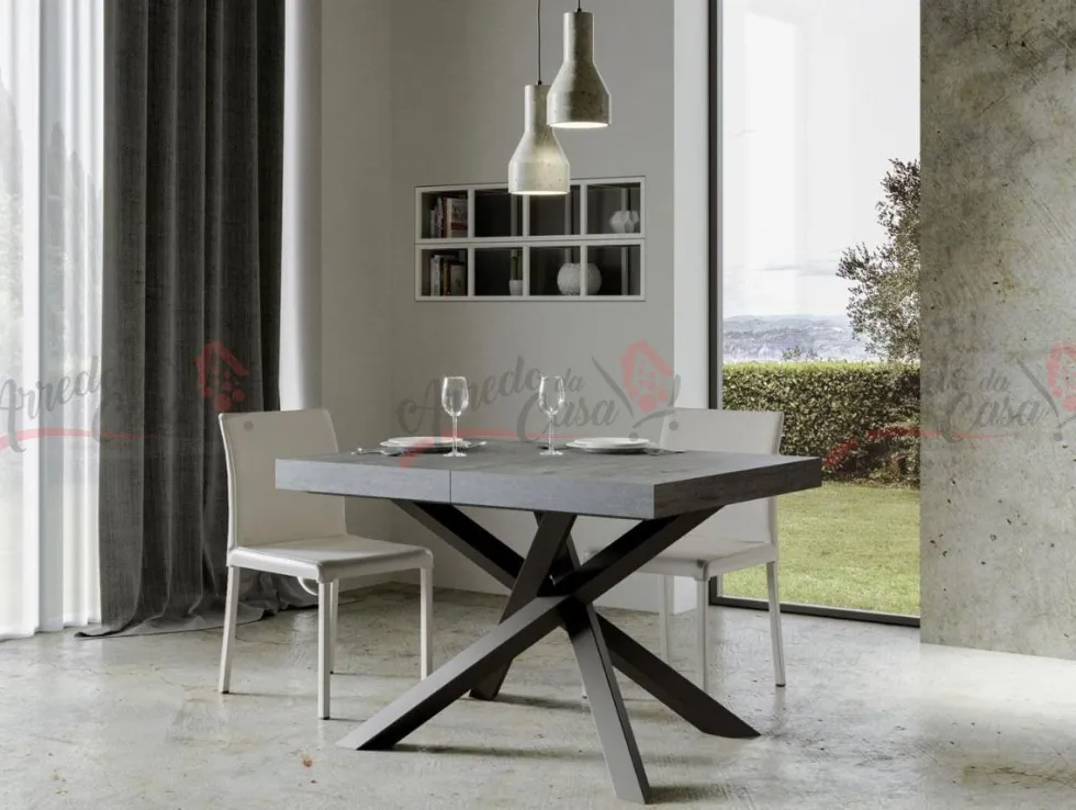 Tavolo 130x90 allungabile moderno VLN 130