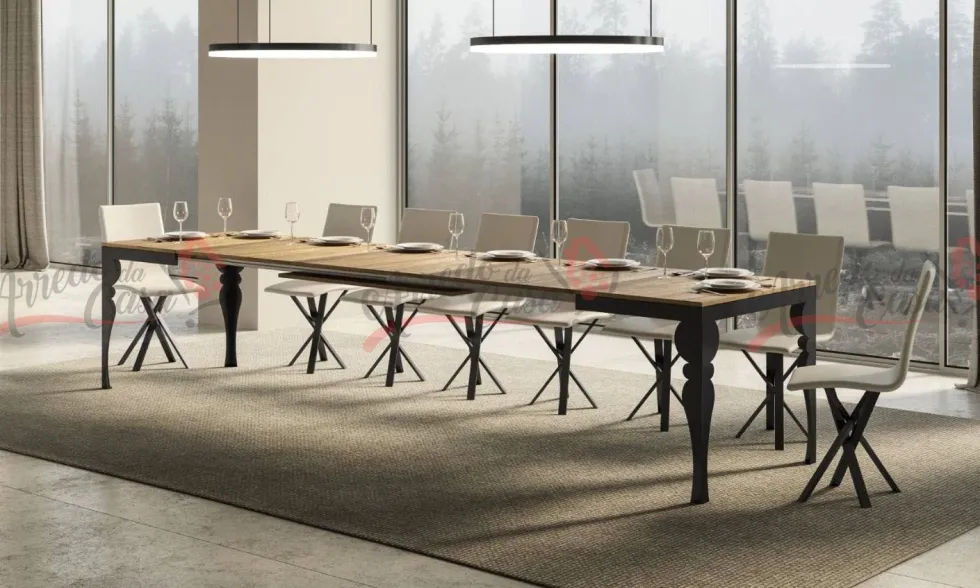Tavolo120x90 allungabile PXN EVOLUTION 120