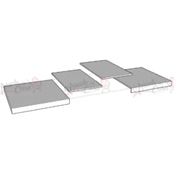 Tavolo 180x90 allungabile VLN MULTICOLOR 4B 180