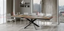 Tavolo 160X90 da pranzo allungabile VLN Evolution 160