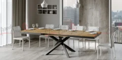 Tavolo 160X90 da pranzo allungabile VLN Evolution 160