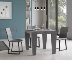 Tavolo 90x90 quadrato allungabile SPB 90