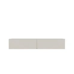 Toeletta da trucco sospesa minimal 110x20 cm beige cashmere TOT4