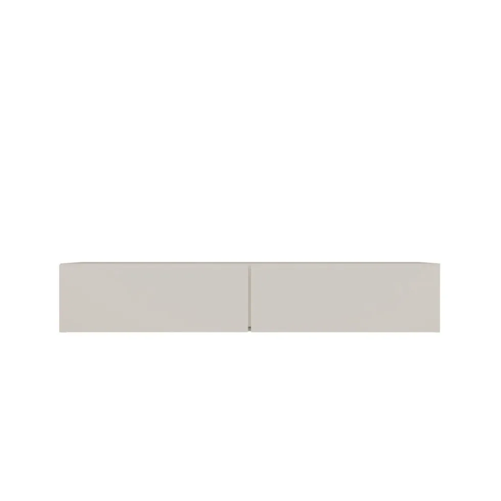 Toeletta da trucco sospesa minimal 110x20 cm beige cashmere TOT4