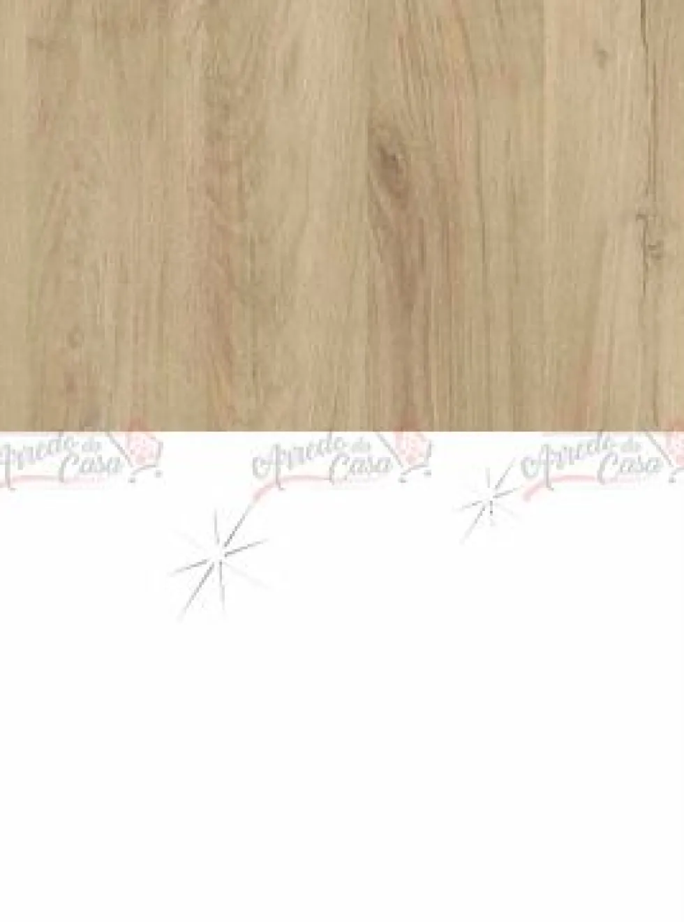 Toeletta moderna con specchio bianca e rovere CI9