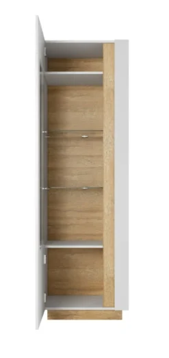 Vetrina 60X194 con LED bianco lucido VLK1