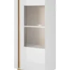 Vetrina 72x154 con LED bianco lucido VLK2