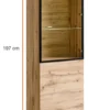 Vetrinetta a colonna canion wood VP6