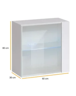Vetrinetta sospesa moderna con led VP18